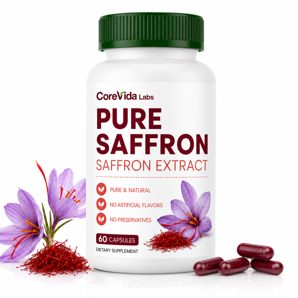 Pure Saffron Extract Capsules