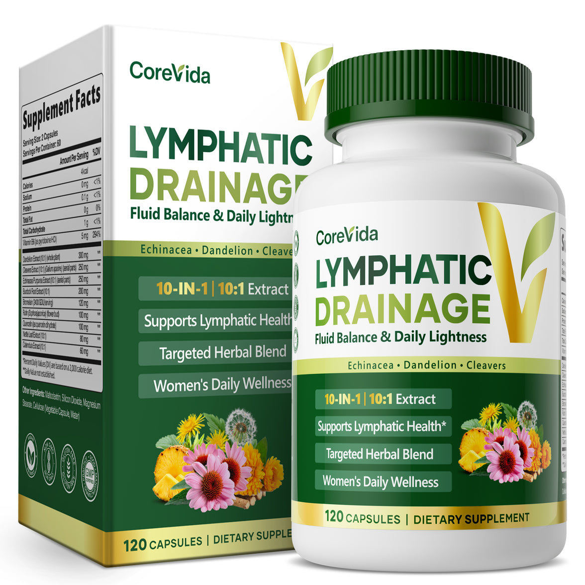 Lymphatic Drainage -120 Count