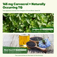 Oil of Oregano with Black Seed Oil Softgels-300 Count
