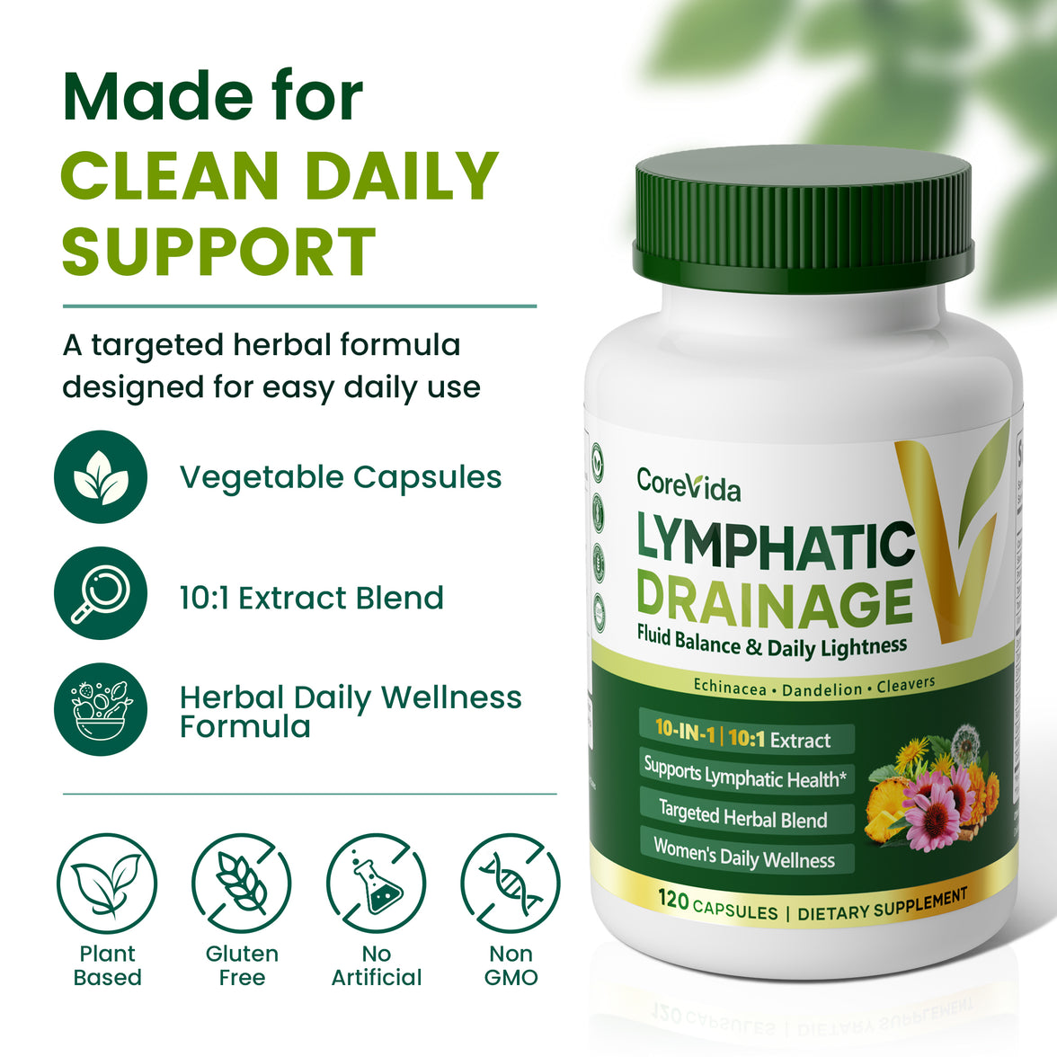 Lymphatic Drainage -120 Count